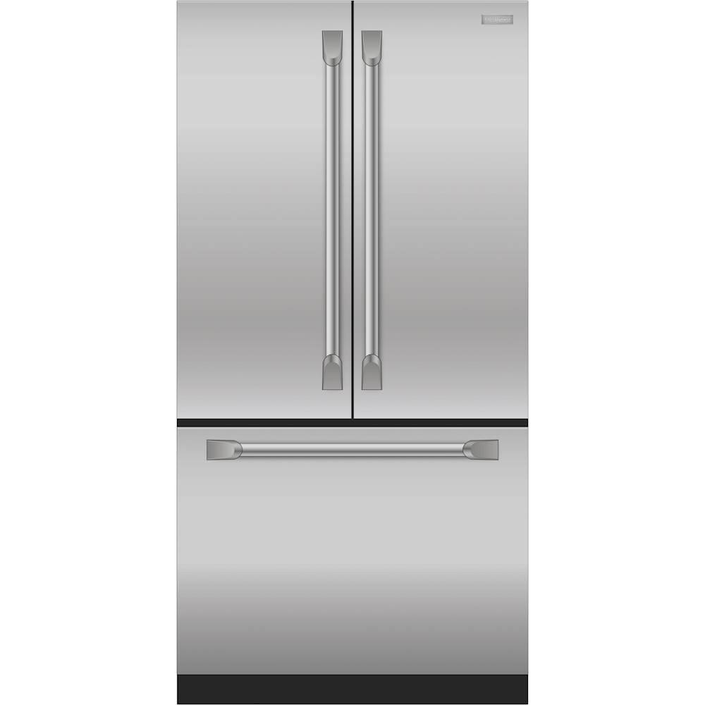 Monogram - 23.1 Cu. Ft. French Door Counter-Depth Refrigerator - Stainless steel - Alt_View_Standard_17