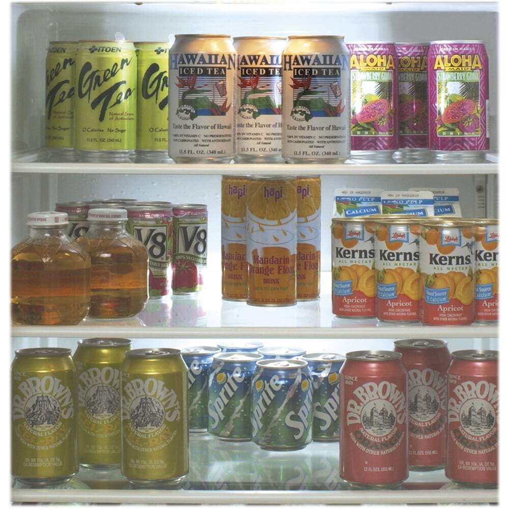 Monogram - 126-Can Beverage Cooler - Stainless steel - Alt_View_Standard_11