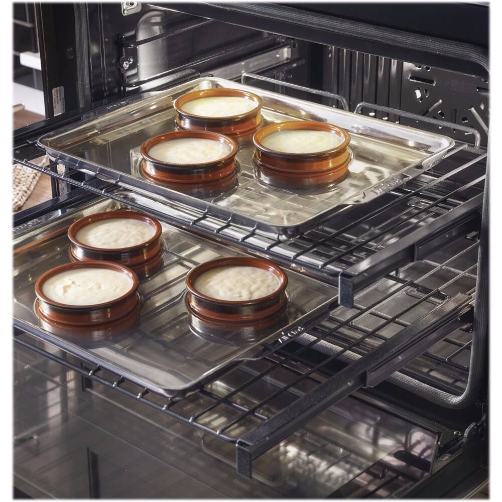 Monogram - 29.8" Built-In Double Electric Convection Wall Oven - Stainless steel - Alt_View_Standard_13