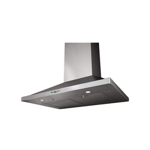 Zephyr - Essentials Europa Venezia 36" Convertible Range Hood - Stainless steel - Angle_Standard