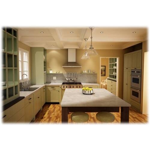 Zephyr - Essentials Europa Venezia 36" Convertible Range Hood - Stainless steel - Front_Standard