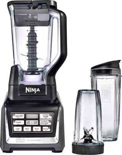 Ninja - Nutri Ninja 72-Oz. Blender Duo with Auto IQ - Black/Silver