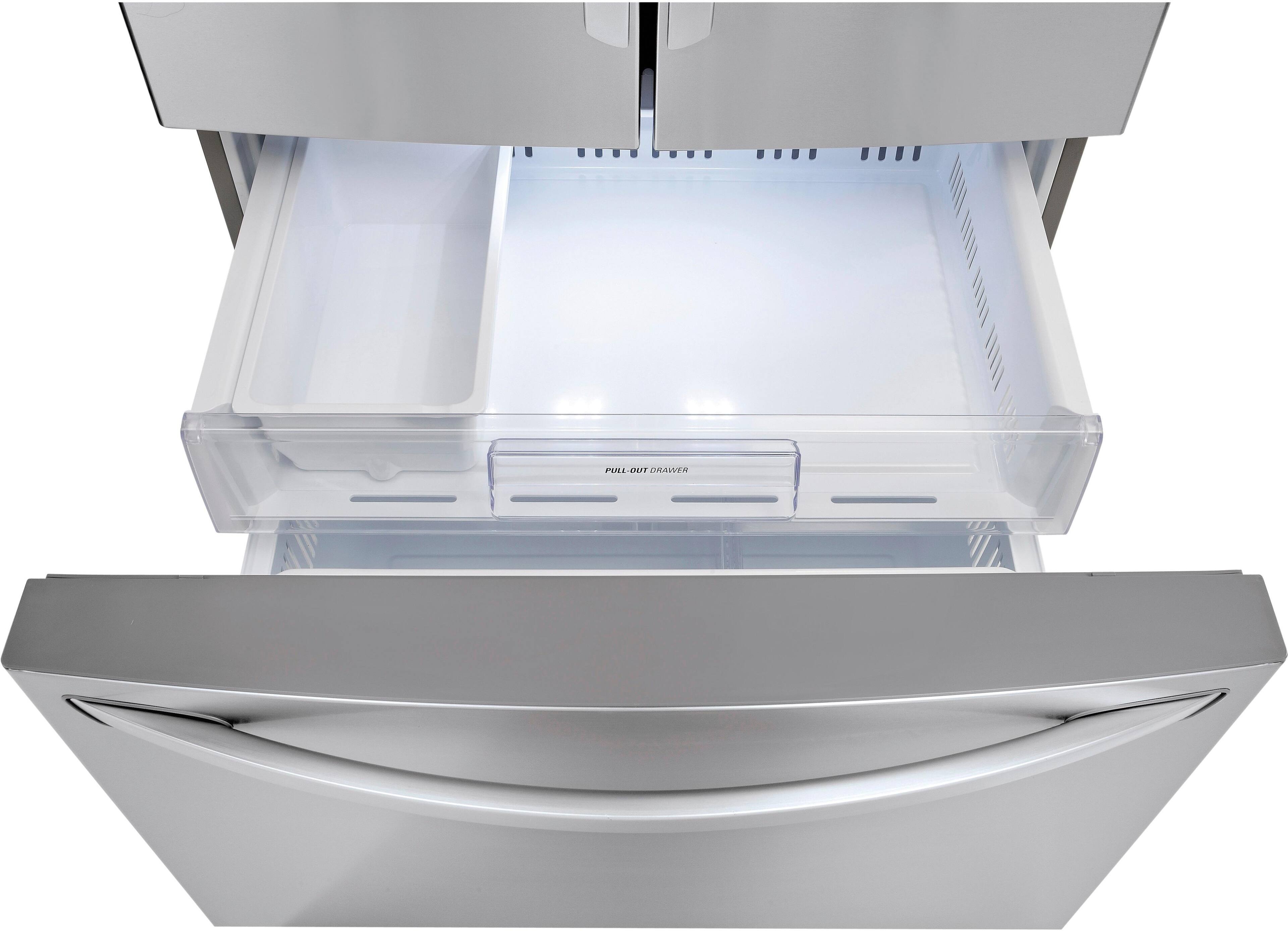 LG - 29.8 Cu. Ft. French Door Smart Refrigerator with Thru-the-Door Ice