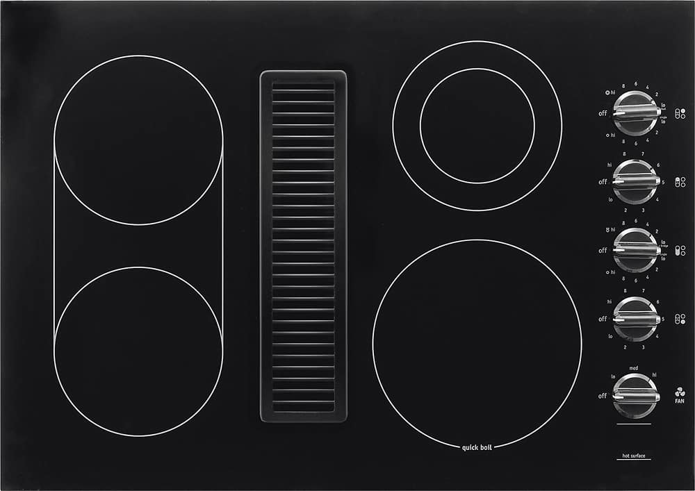 Frigidaire - 30" Built-In Electric Cooktop - Black At Pacific Sales