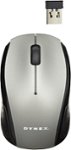 Dynex - Wireless Optical Mouse - Silver