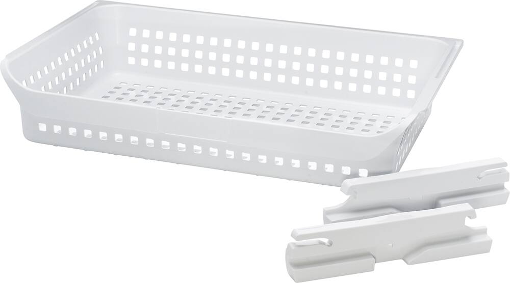 Frigidaire - SpaceWise Upright Freezer Basket - White - Angle_Zoom