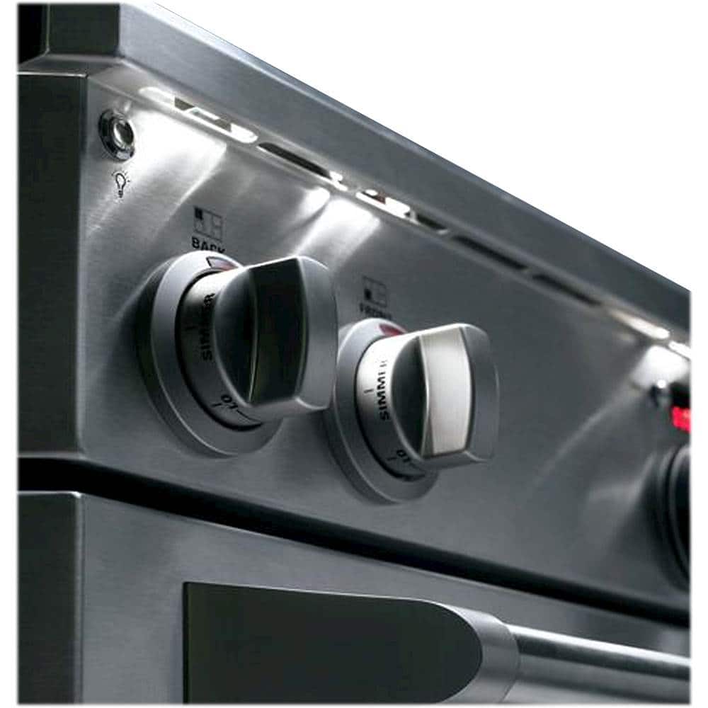 Monogram - 5.3 Cu. Ft. Self-Cleaning Freestanding Dual Fuel Convection Range - Stainless steel - Alt_View_Standard_11