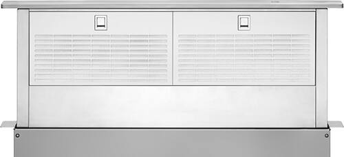 Whirlpool - 36" Telescopic Downdraft System - Stainless steel - Front_Standard