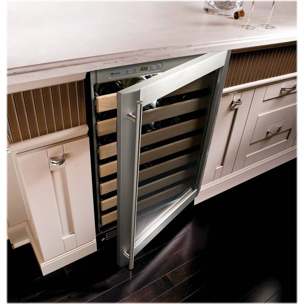 Monogram - 57-Bottle Built-In Wine Cooler - Stainless steel - Alt_View_Standard_12