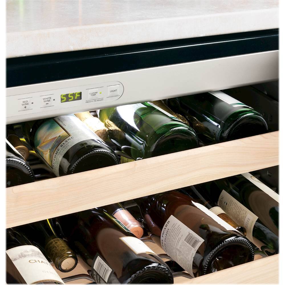 Monogram - 57-Bottle Built-In Wine Cooler - Stainless steel - Alt_View_Standard_13
