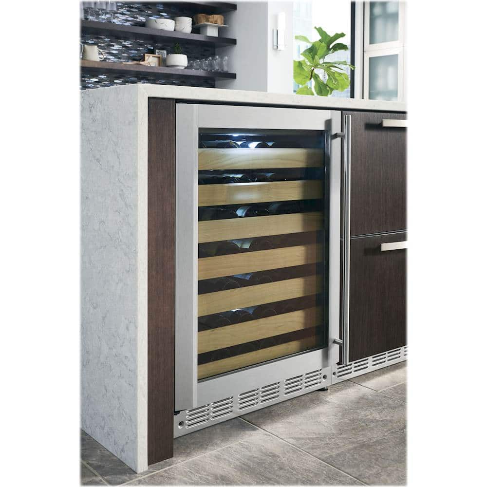 Monogram - 57-Bottle Built-In Wine Cooler - Stainless steel - Alt_View_Standard_15