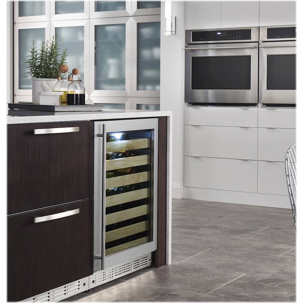 Monogram - 57-Bottle Built-In Wine Cooler - Stainless steel - Alt_View_Standard_20