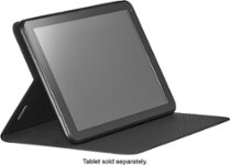 Insignia - Folio Case for DigiLand 10" Tablets - Black