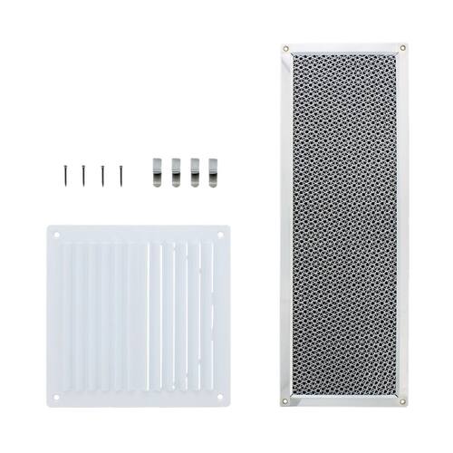 Zephyr - Recirculating Kit for Essentials Europa Pisa ZPI-E30AG290 and ZPI-E36AG290 Hoods - Black - Front_Standard