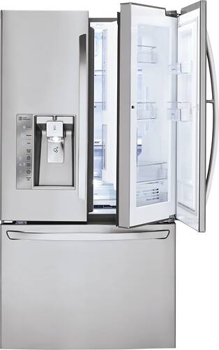 LG - Door-in-Door 28.6 Cu. Ft. French Door Refrigerator with Thru-the