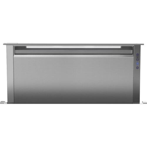Viking - 45”W. Rear Downdraft - Stainless steel - Front_Standard