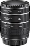 Insignia - Extension Tube Kit for Canon EOS Lenses