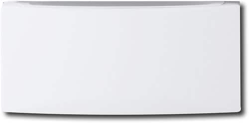 GE - Front-Load Laundry Pedestal for Select GE Washers and Dryers - White - Front_Standard