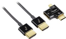 Rocketfish - 6 Foot HDMI Cable and T-Adapter