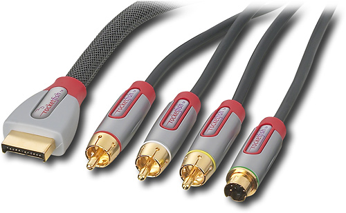 4 Foot Rocketfish S-Video Cable RF-G1113 24KT Gold Plated 
