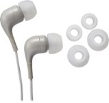 Rocketfish - Earbud Headphones - Gray, Clear