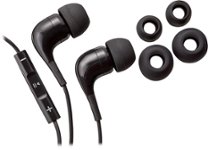 Rocketfish - Earbud Headphones - Black