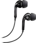 Dynex - Earbud Headphones - Black