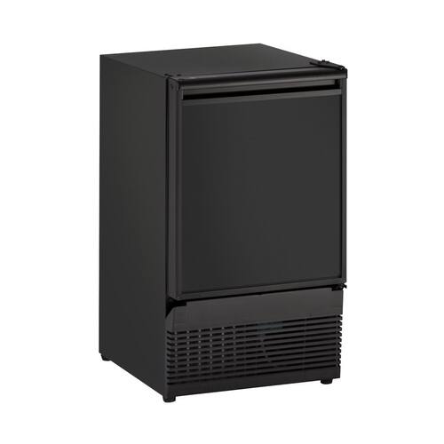 U-Line - ADA Series 14.9" 24.3 lb Freestanding Icemaker - Black - Angle_Standard
