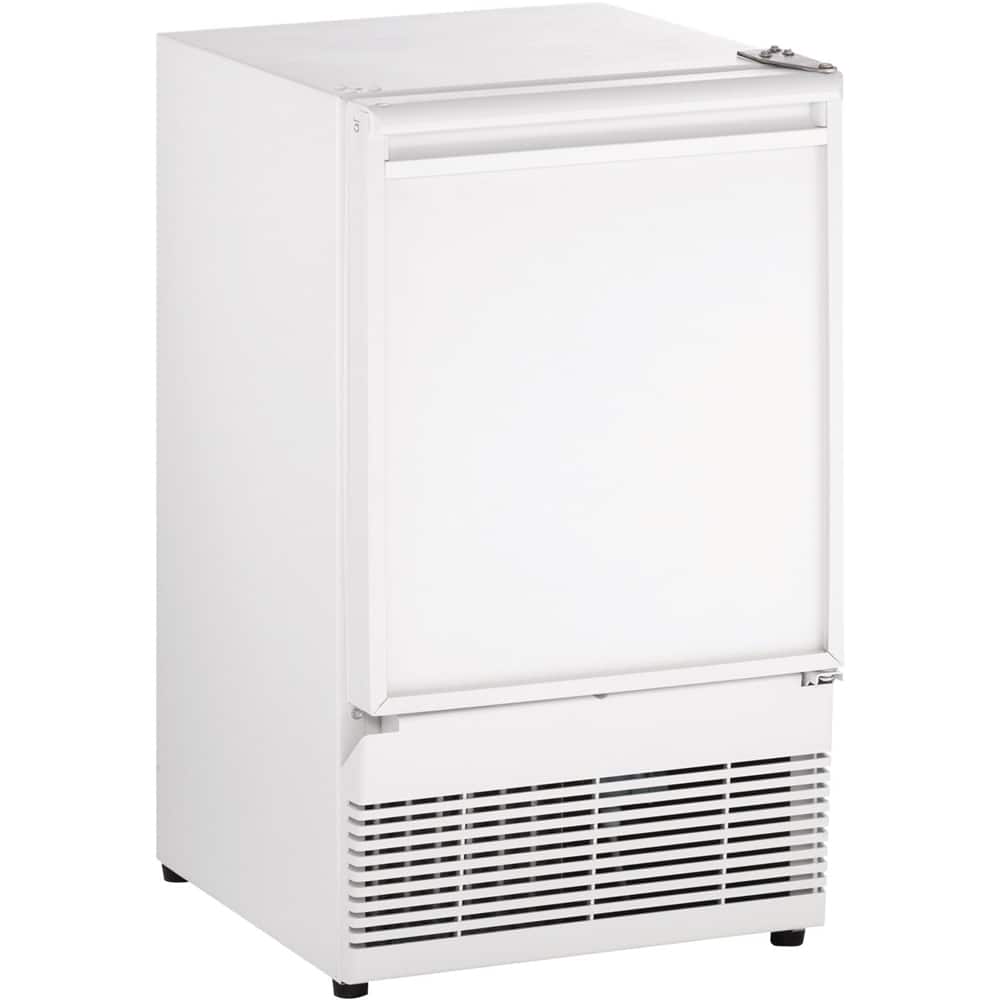 U-Line - ADA Series 14.9" 24.3 lb Freestanding Icemaker - White - Angle_Zoom