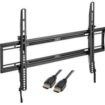 Dynex Low Profile Tilting Tv Wall Mount For Most 32 70 Flat Panel Tvs Black