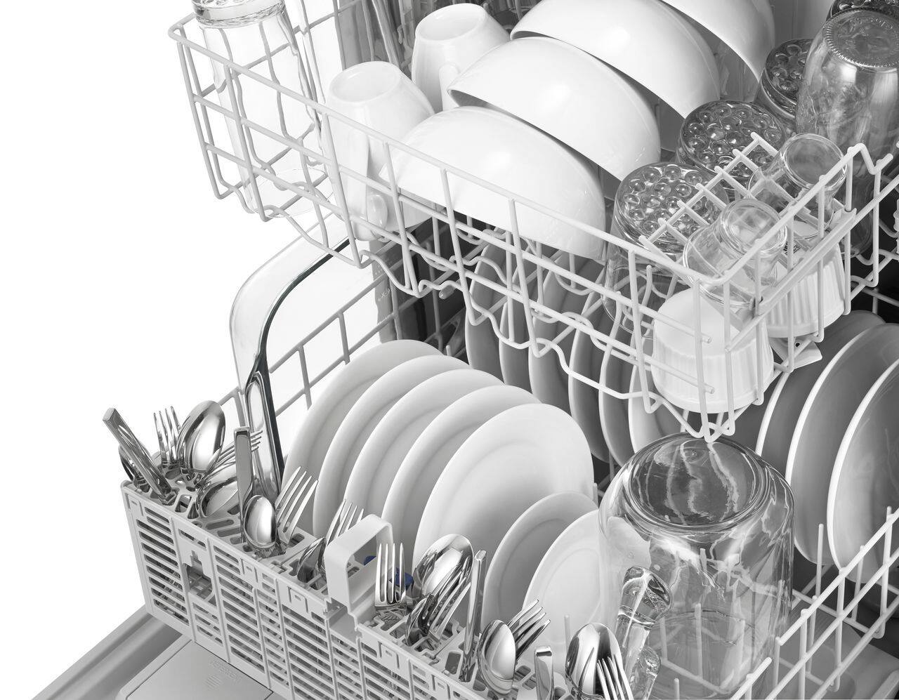 Whirlpool - 24" Front Control Tall Tub Built-In Dishwasher - Black - Alt_View_Standard_11