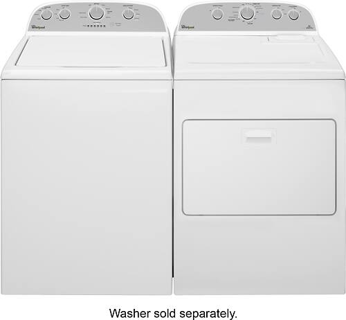 Whirlpool - 7.0 Cu. Ft. 13-Cycle Electric Dryer with Steam - White - Alt_View_Standard_1