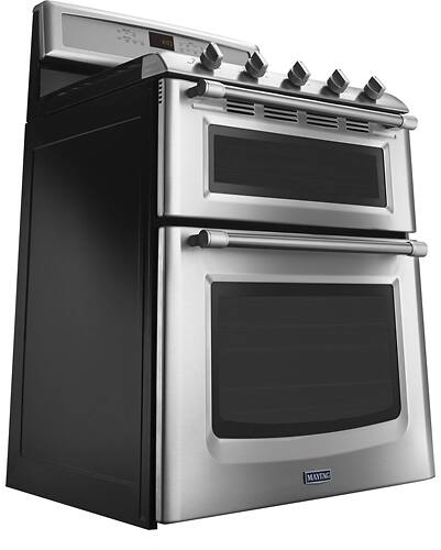 Maytag - 6.0 Cu. Ft. Self-Cleaning Freestanding Double Oven Gas ...