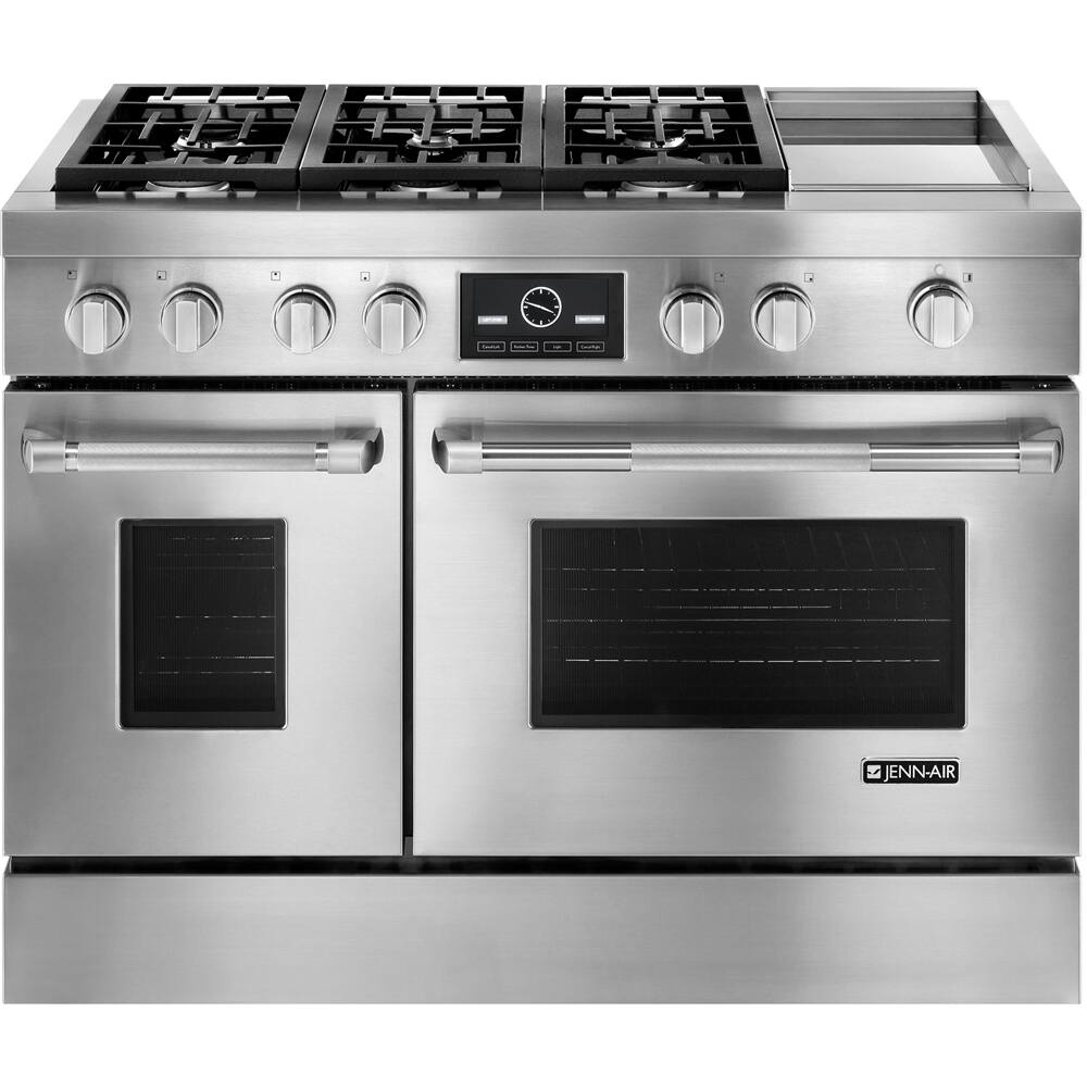 Jenn Air Self Cleaning Slide In Double Oven Dual Fuel Convection Jenn Air Self Cleaning Slide In Double Oven Dual Fuel Convection Range