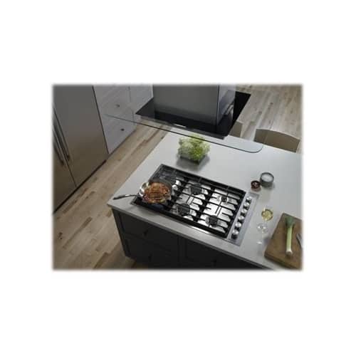 JennAir 36" Gas Cooktop Stainless steel at Pacific Sales