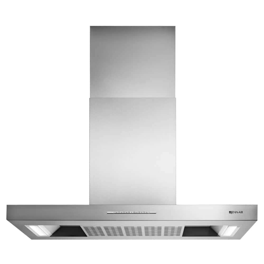 Jenn-Air - 42" Convertible Range Hood - Stainless steel - Front_Zoom