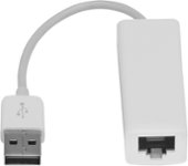 Dynex - USB 2.0-to-Ethernet Adapter - White