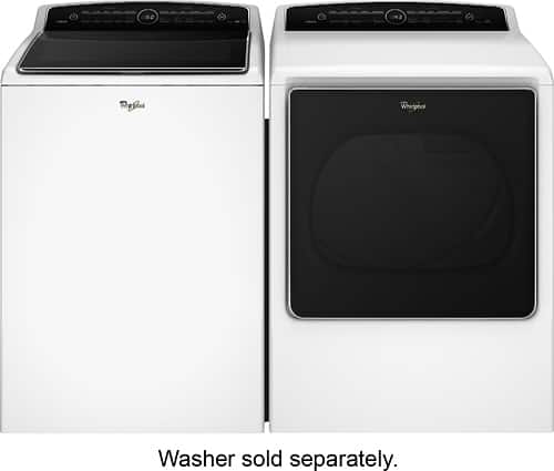 Whirlpool - Cabrio 8.8 Cu. Ft. 23-Cycle Steam Gas Dryer - White - Alt_View_Standard_1