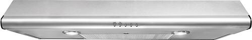 Frigidaire - 30" Convertible Range Hood - Stainless steel - Front_Standard