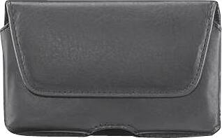 Rocketfish - Leather Case - Black