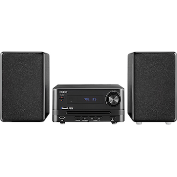 50w Bluetooth Cd Compact Shelf System Black Insignia