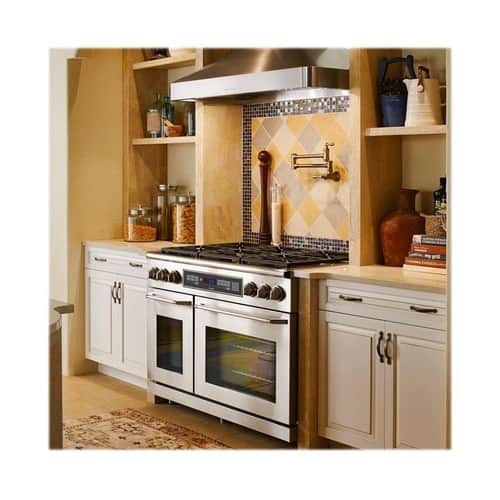 Dacor - Self-Cleaning Freestanding Double Oven Dual Fuel Convection Range - Stainless steel - Alt_View_Standard_12