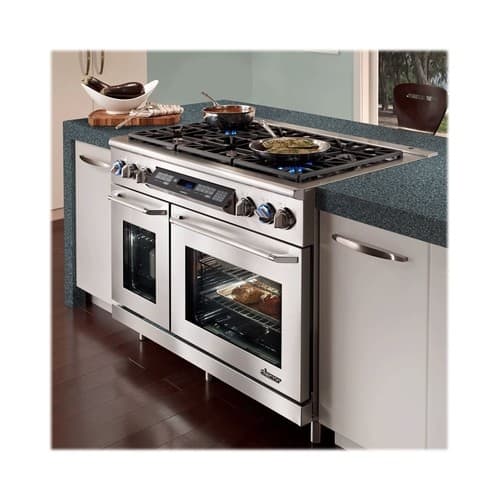 Dacor - Self-Cleaning Freestanding Double Oven Dual Fuel Convection Range - Stainless steel - Alt_View_Standard_12