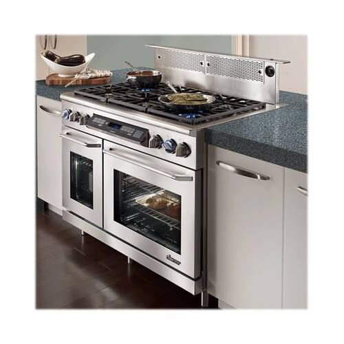 Dacor - Self-Cleaning Freestanding Double Oven Dual Fuel Convection Range - Stainless steel - Alt_View_Standard_13