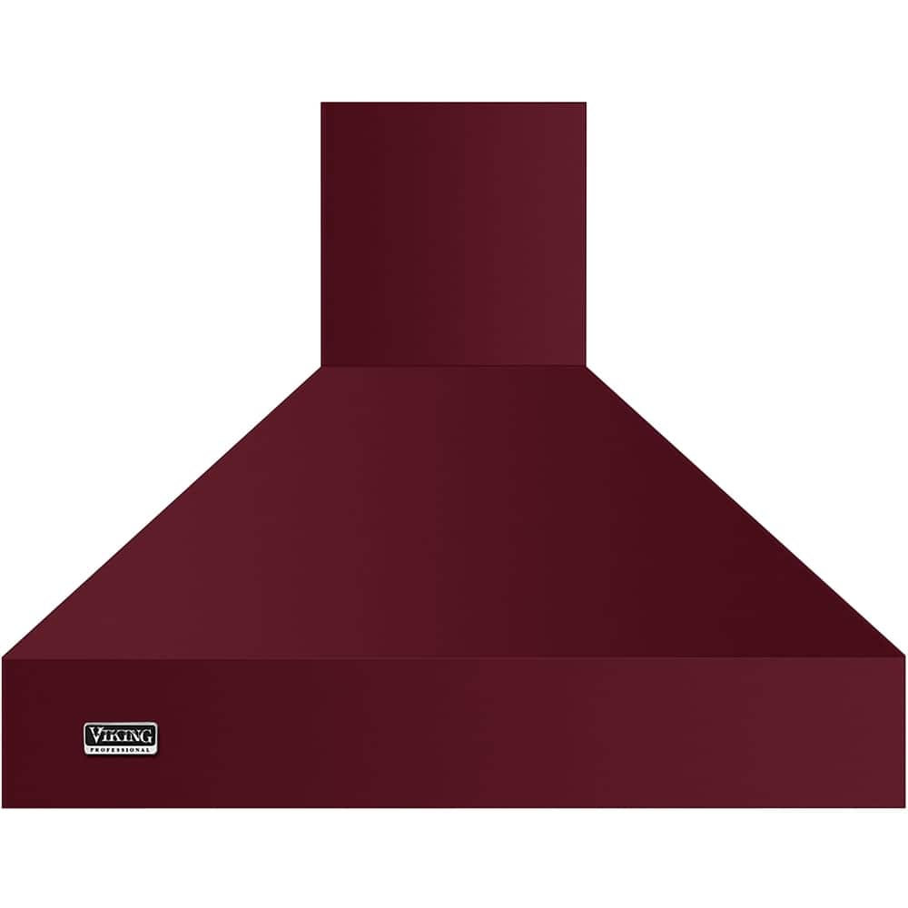 Viking Professional - 36"W./18"H. VCWH Chimney Wall Hood - Burgundy - Front_Zoom