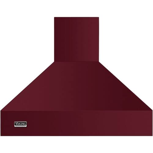 Viking - Professional 5 Series 60" Range Hood - Burgundy - Front_Standard