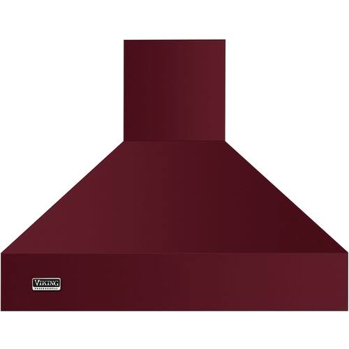 Viking - Professional 5 Series 54" Range Hood - Burgundy - Front_Standard