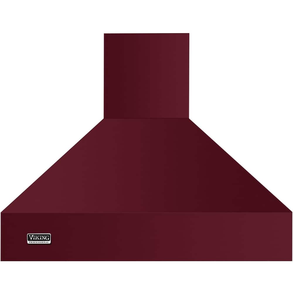 Viking - Professional 5 Series 54" Range Hood - Burgundy - Front_Zoom