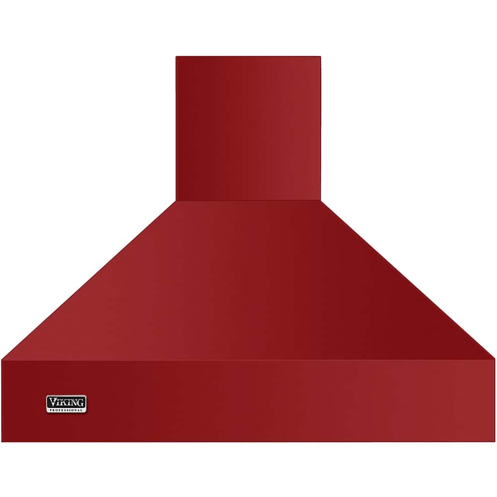 Viking - Professional 5 Series 54" Range Hood - Apple red - Front_Zoom
