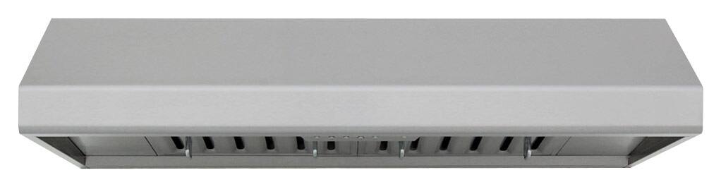 Windster Hoods - 36" Convertible Range Hood - Stainless steel - Front_Standard